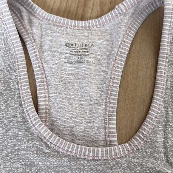 Athleta Grayand pink Women's Tank Top - Picture 3 of 3